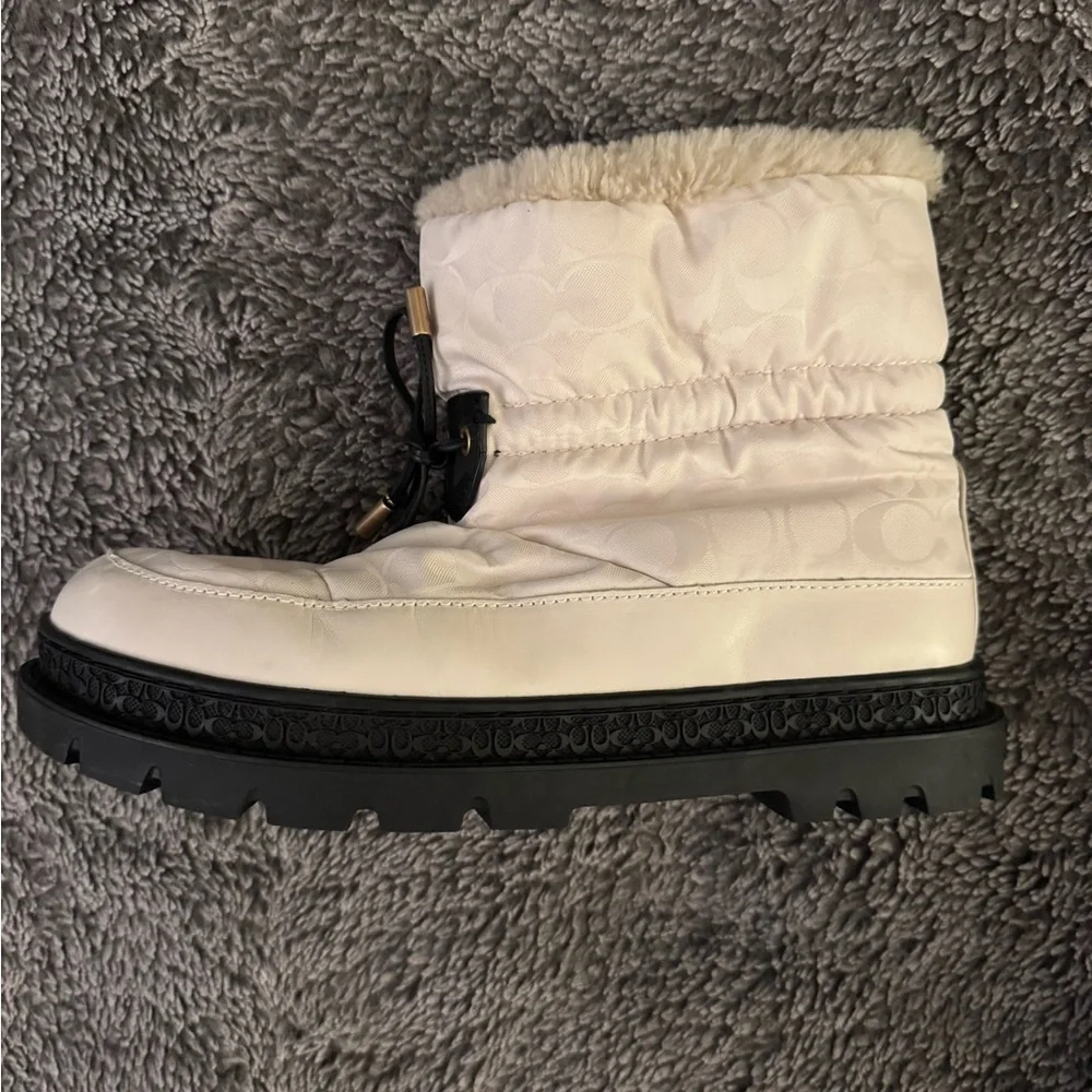 COACH Women’s Kailee Nylon Winter Boots